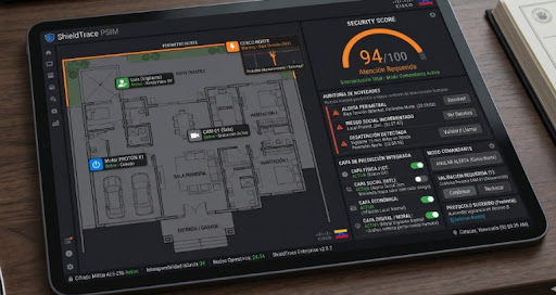 ShieldTrace PSIM Dashboard